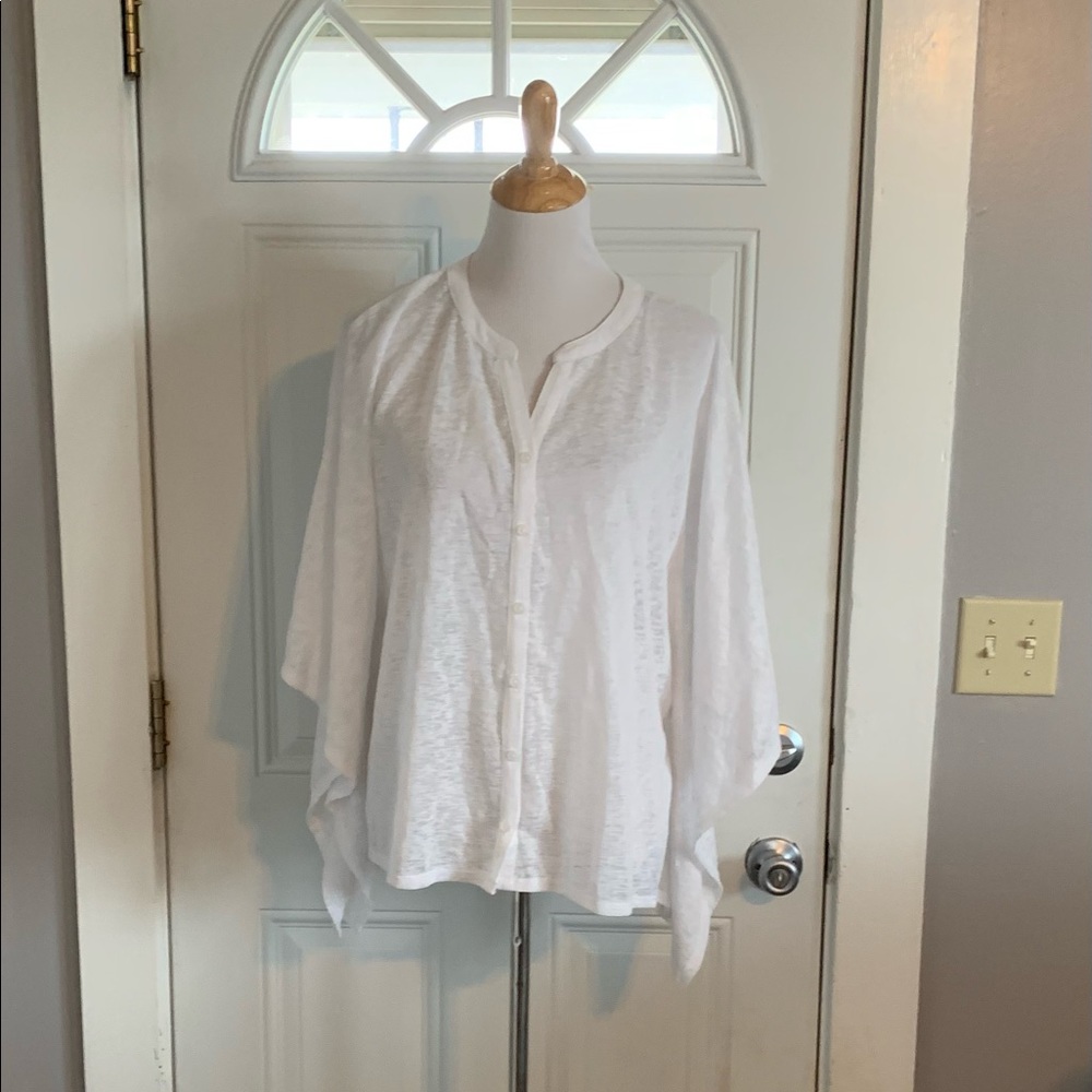 Dana Buchman poncho Top